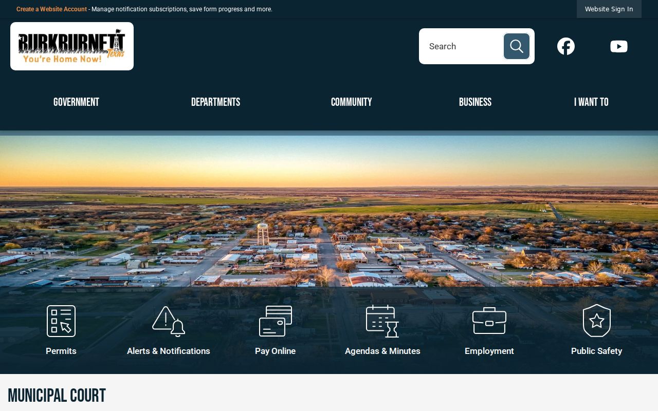 Burkburnett criminal records Municipal Court schedule and jurisdiction